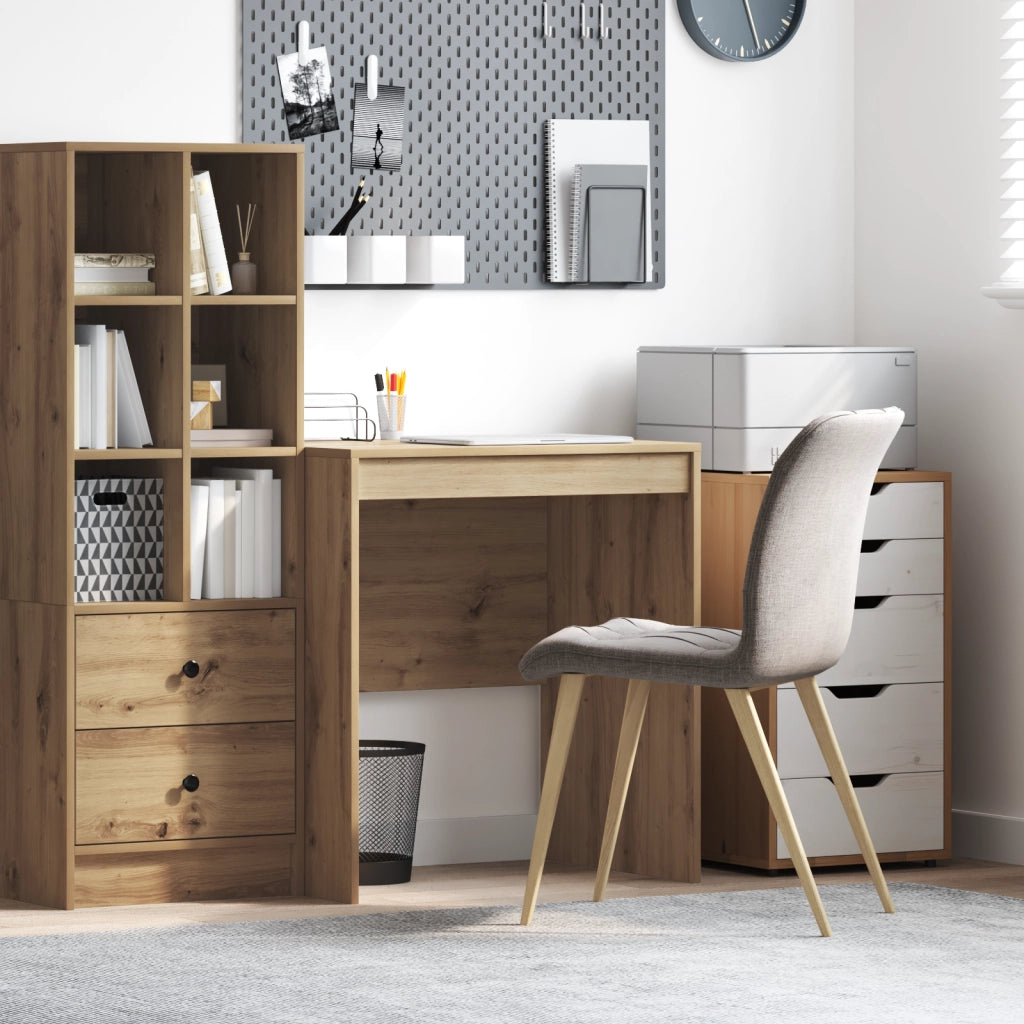 Scrivania da scrittura Rovere artigianale Legno ingegnerizzato