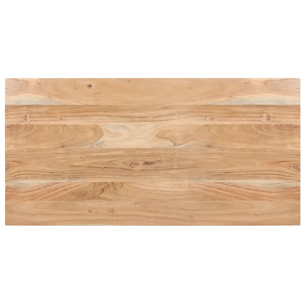 Tavolo da Pranzo | Tavolo da cucina 120x60x76 cm in Legno Massello di Acacia