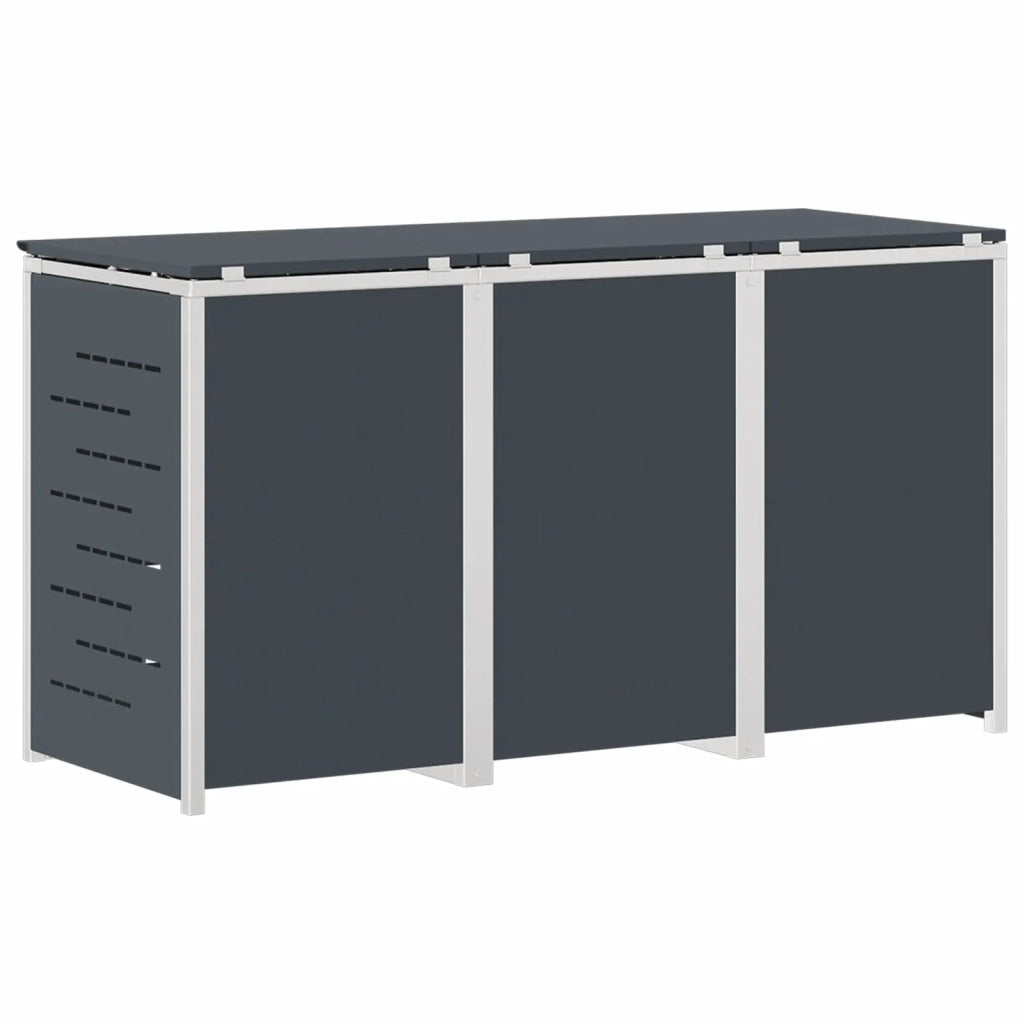 Stoccaggio contenitore a ruote Antracite 207 x 77,5 x 112,5 cm 3422241