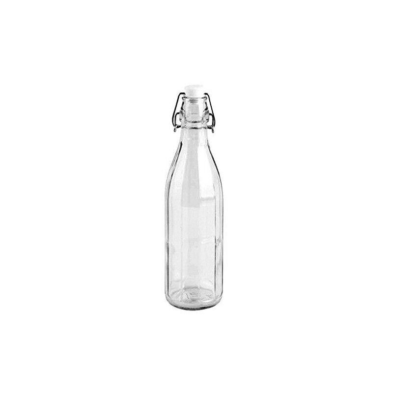 6 MILLY BOTTIGLIE 500 ML IN VETRO CON TAPPO A CHIUSURA ERMETICA CERVE VINTAGE