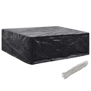 Coperture Arredi Giardino | Telone per mobili da esterni 2 pz 8 Occhielli 250x210x90 cm