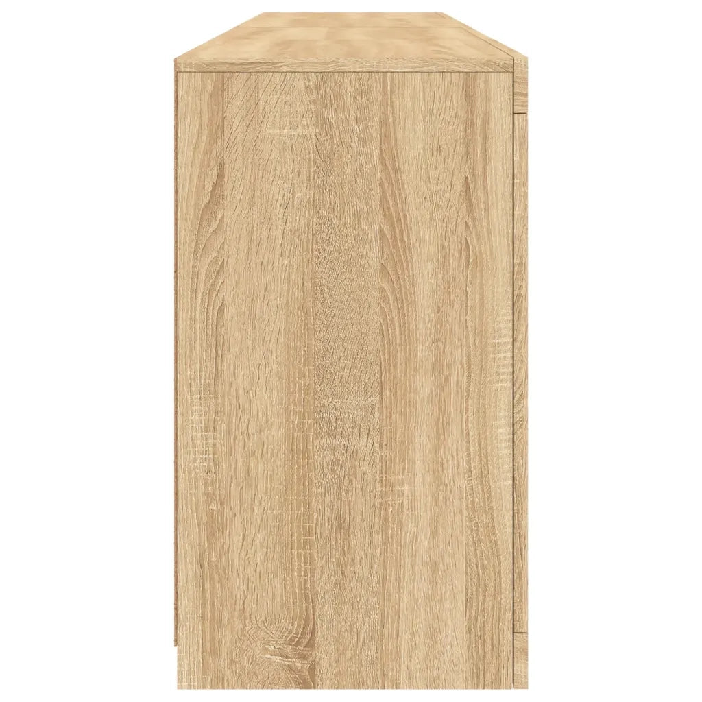Credenza con Luci LED Rovere Sonoma 164x37x67 cm 3209053