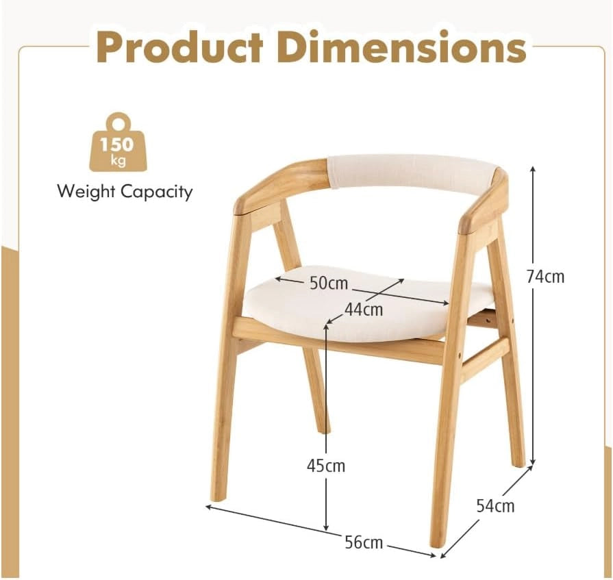 Sedia da pranzo in bambù, seduta imbottita, schienale confortevole, gambe antiscivolo, carico 150 kg, struttura stabile a forma di A, sedia in legno bohemien, per soggiorno, balcone (1)