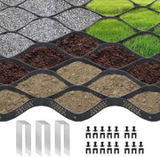 Stabilizzatore per suolo 10 x 3 m - Gazonrooster - Bodemstabilizzazione - HDPE - Antiscivolo - Rafforzamento per giardini e accessi - Geocel
