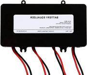 Equilizzatore di Tensione per Batterie 48V - Massimo 4 × 12V Banca di Accumulatori - Sistema Fotovoltaico Equilizzatore di Tensione - Ricarica Batterie con Acido Solforico - Imballaggio Riciclabile