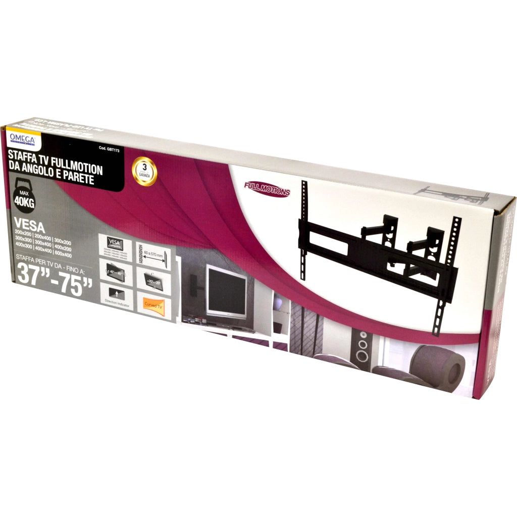 STAFFA "CORNER" TV FULL MOTION 37"-75"