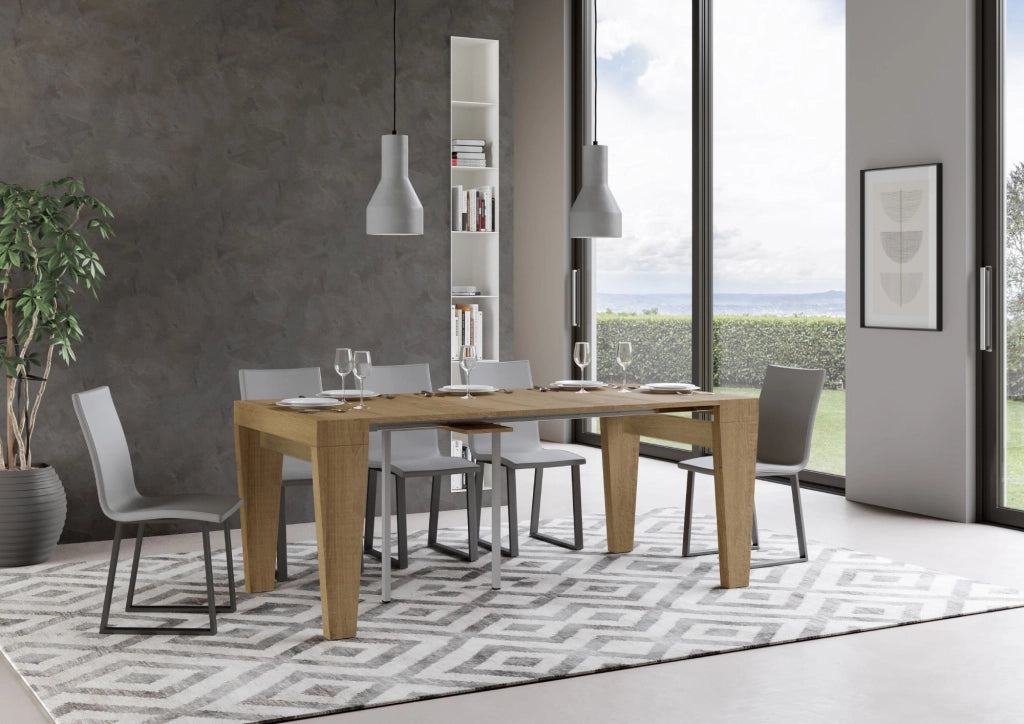 Consolle allungabile 90x40/300 cm SpimboX Quercia Natura