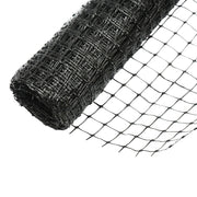 Rete per delimitazione lavori 90cmx10m con maglie 20x20mm, nera