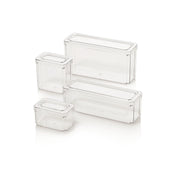 Set 4 contenitori con coperchio BON