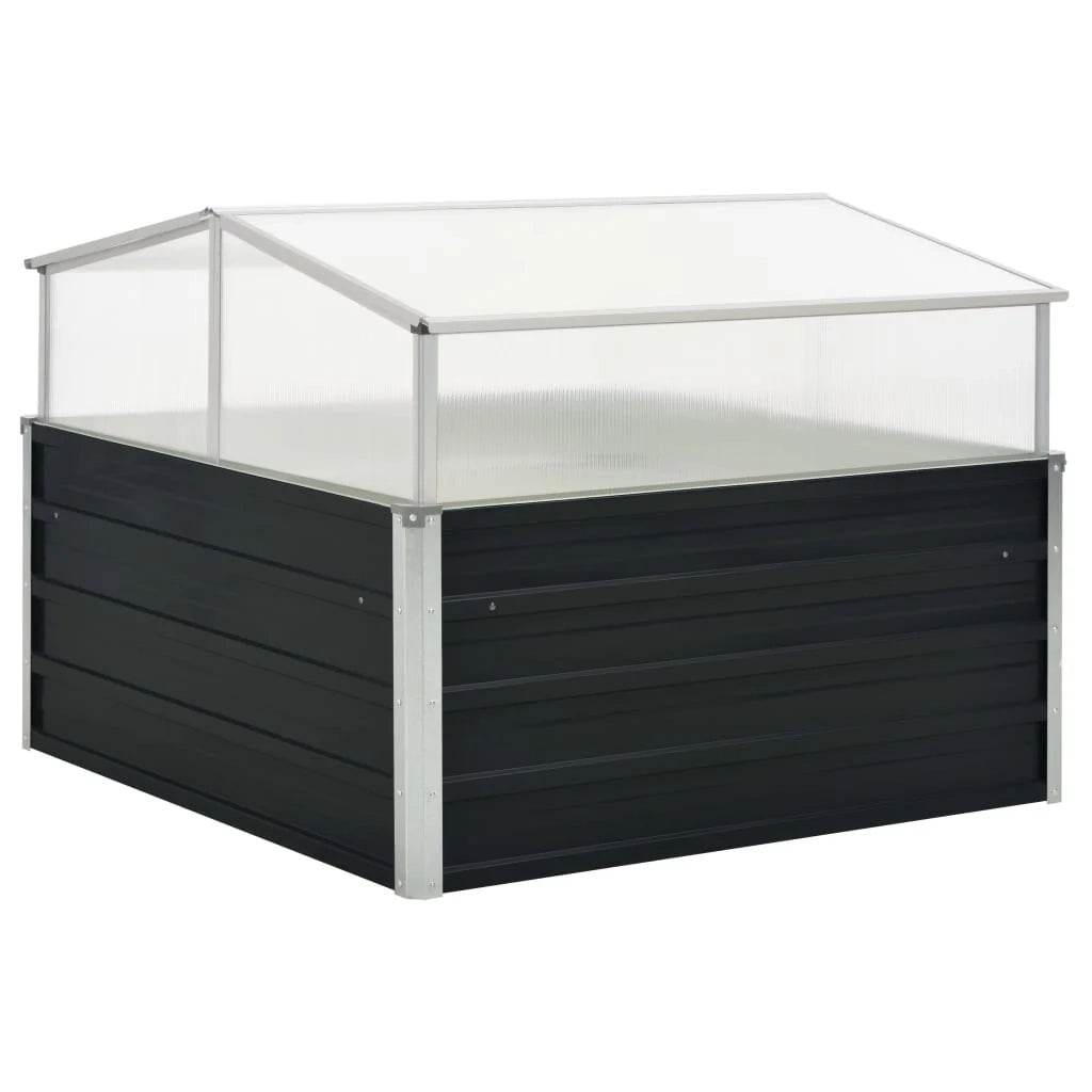 Serra 100 x 100 x 77 cm in acciaio zincato antracite 02_0001737