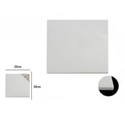 Trade Shop - Tela Telaio Per Pittura Bianco 20x20x1.5 Cm Quadrato Universale Artisti 53414a -