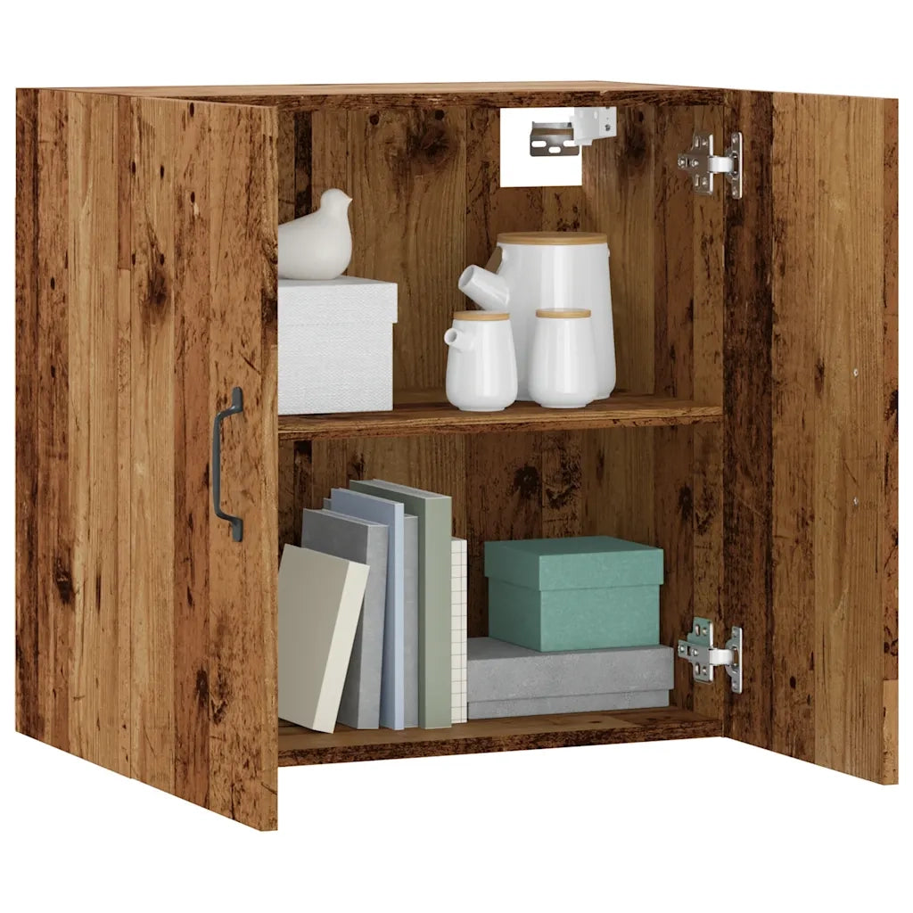 Armadietto a Muro | Mobile a Parete Legno Vecchio 60x31x60 cm in Truciolato