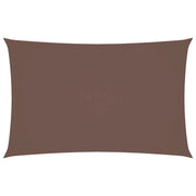 Parasole a Vela Oxford Rettangolare 4x7 m Marrone cod mxl 25167
