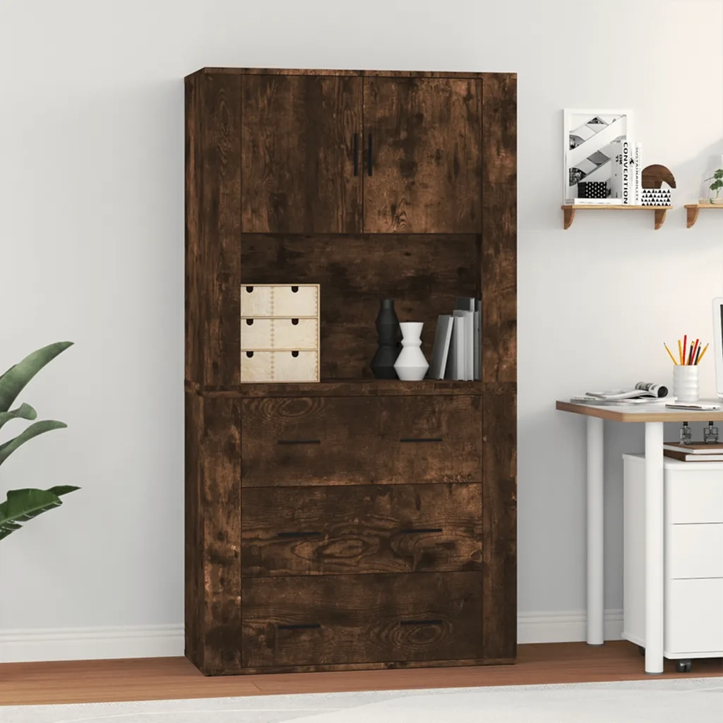 Credenza Rovere Fumo in Legno Multistratocod mxl 125271