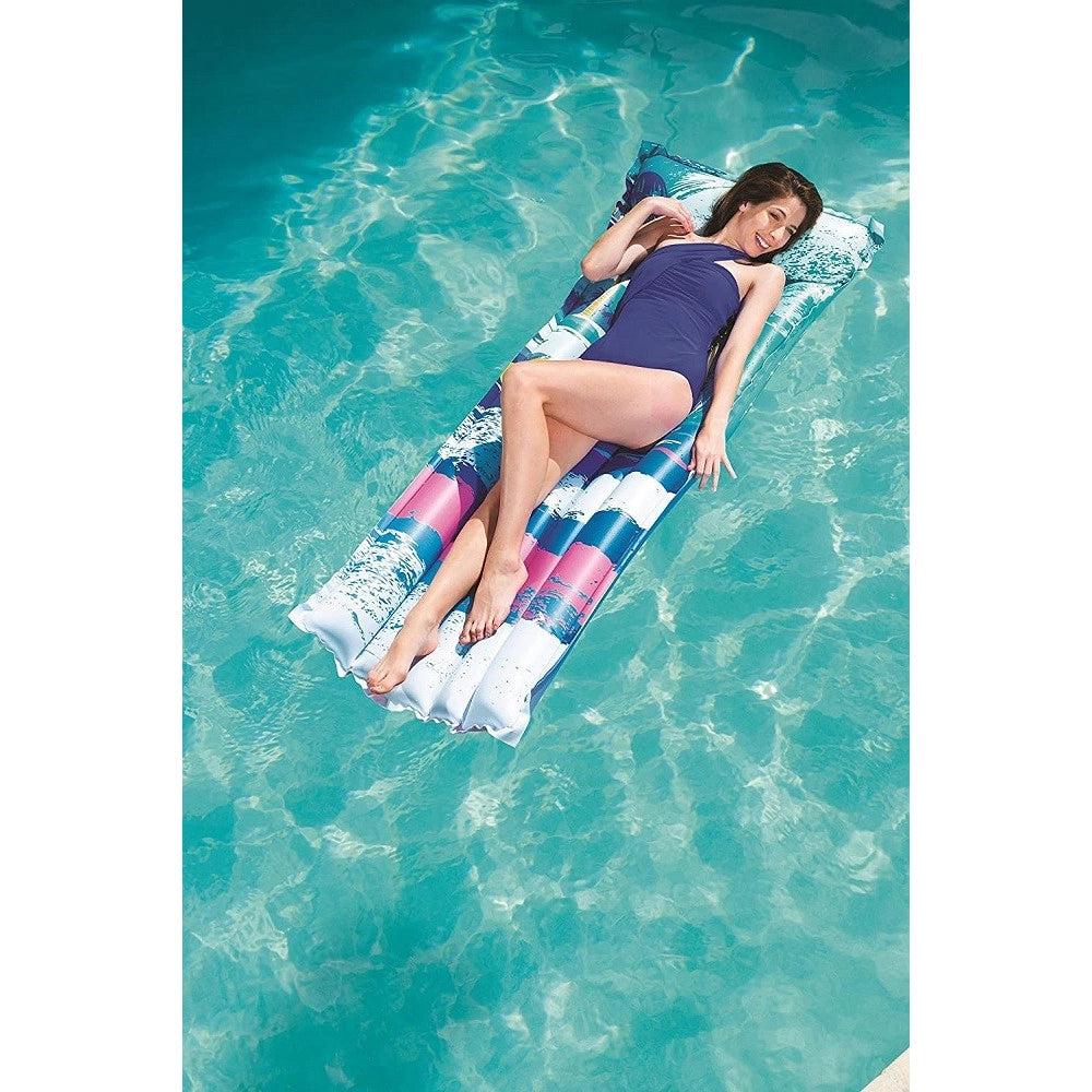 Trade Shop - Materassino Gonfiabile Super Surf Fantasie Varie Assortite 183x76cm Piscina 44021 -