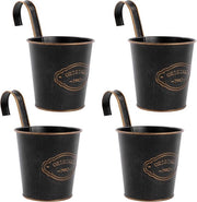 Set di 4 vasi da giardino - vasi da fiori appesi - con foro di drenaggio