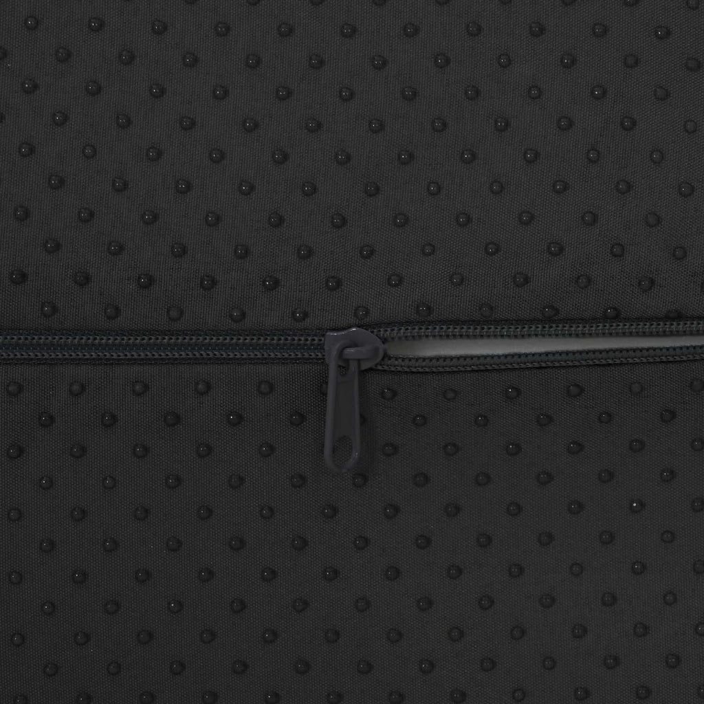 Cuscino per poggiapiedi Nero 42 x 18 x 13 cm Schiuma PU CFW8016030