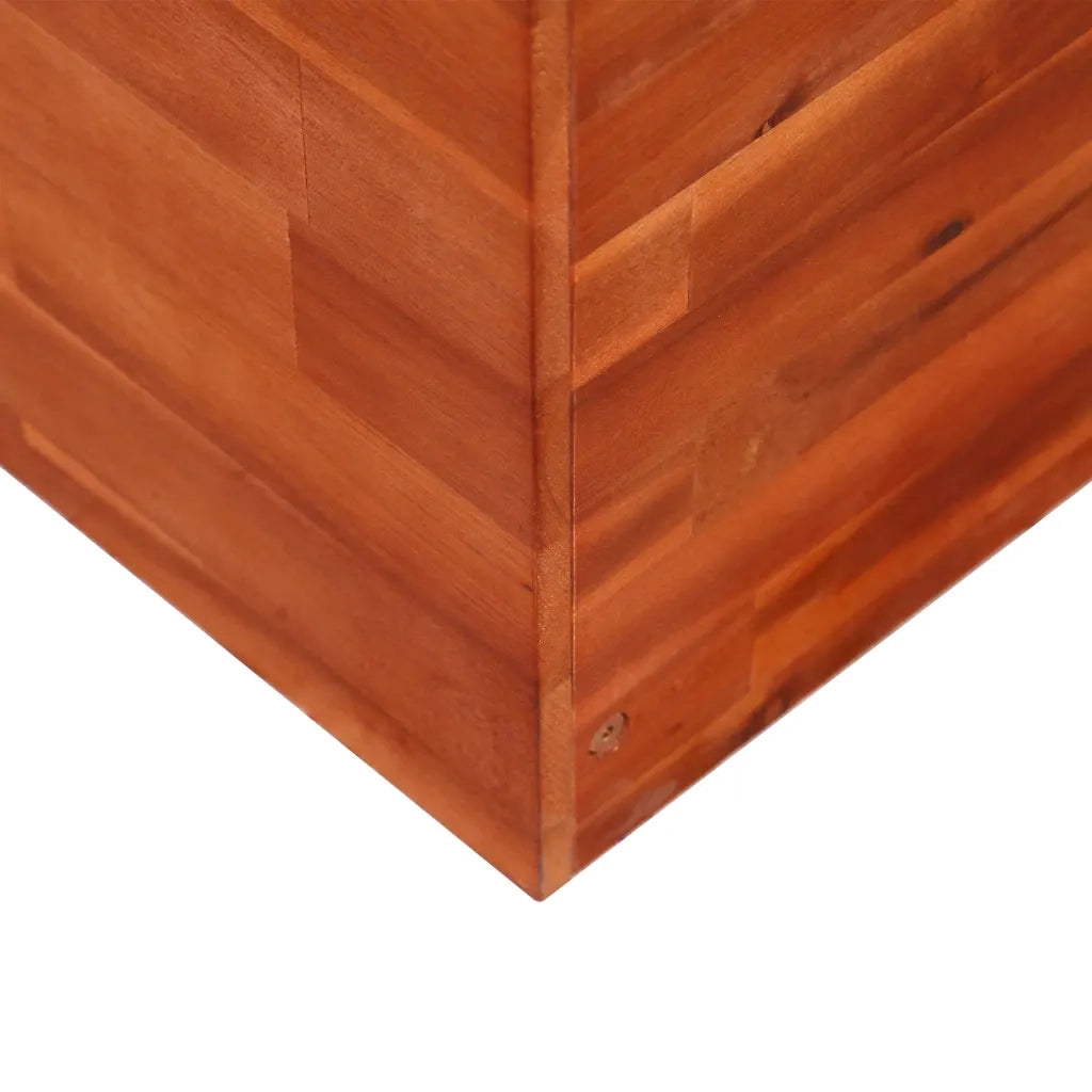 Letto Rialzato da Giardino in Legno di Acacia 150x50x50 cm 44030