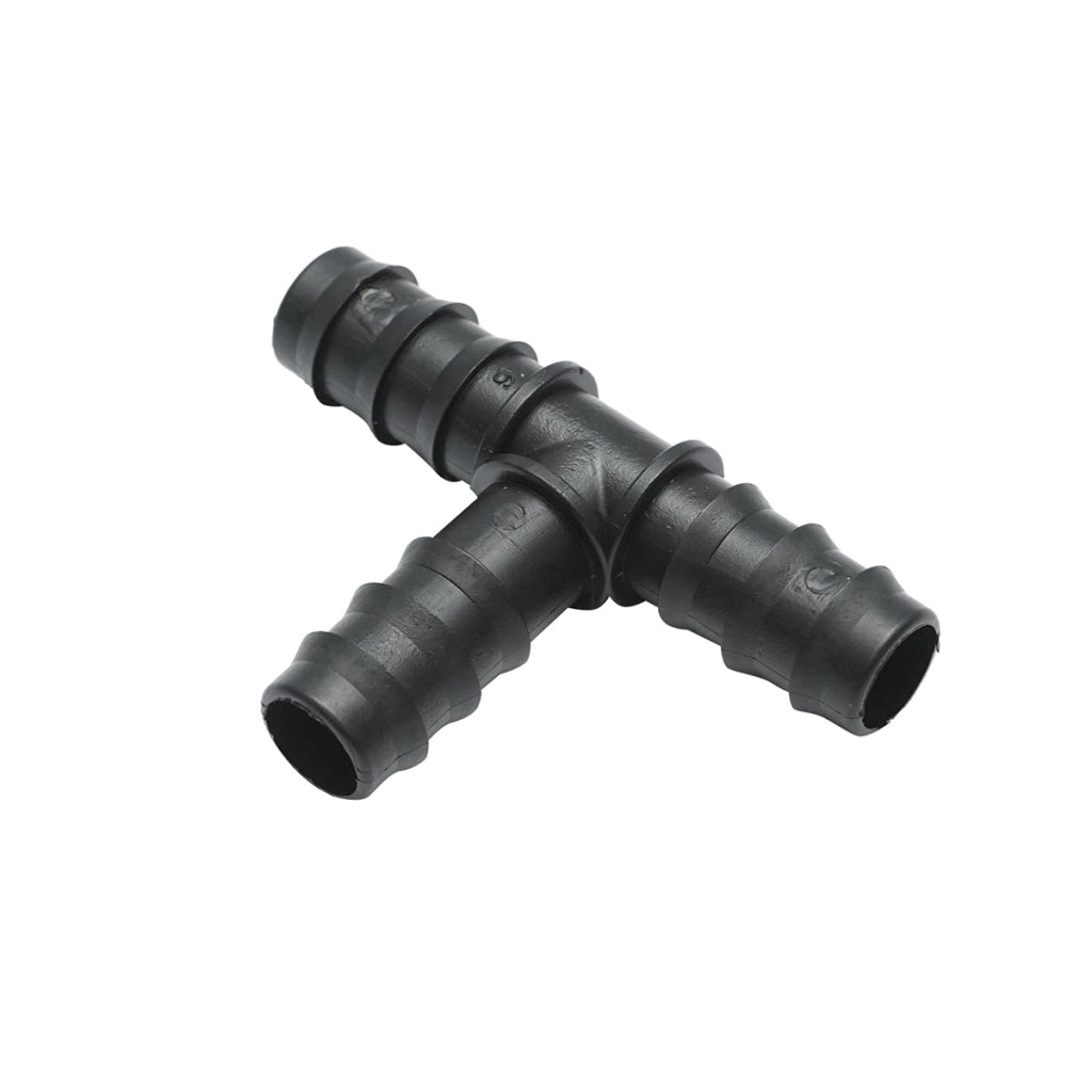 Quadrato a T connettore per tubo di gocciolamento D16x16x16mm per sistemi di irrigazione