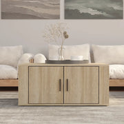 Tavolino da Salotto Rovere Sonoma 80x50x36 cm Legno Multistrato 816515