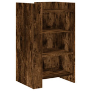 Credenza | Madia | Buffet da pranzo | Armadio da pranzo Rovere Fumo 45x35x75 cm in Legno Multistrato