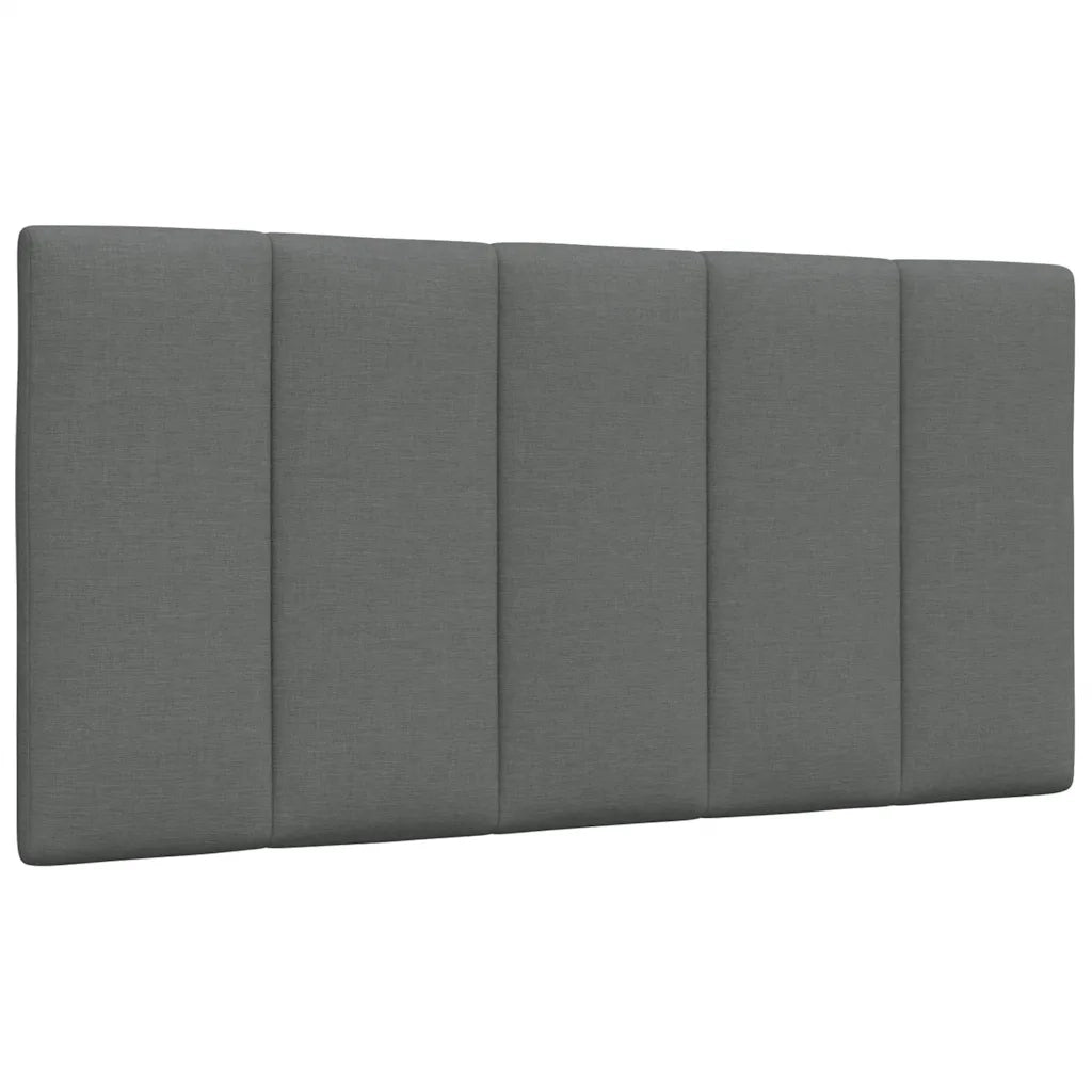 Cuscino Testiera Grigio Scuro 100 cm in Tessuto