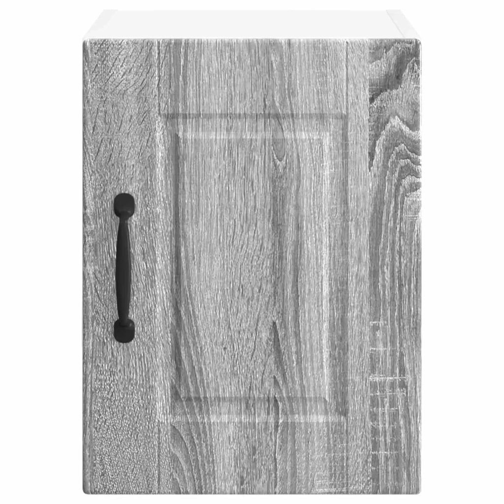 Mobile da cucina con porta 2 pz-Set di 2 Armadio da cucina Grigio Sonoma 30 x 31 x 40 cm