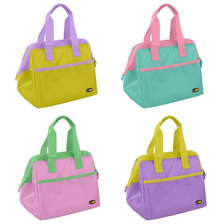 1 Pezzo Borsa Frigo Termica Tulipano 9 Litri 4 Colori