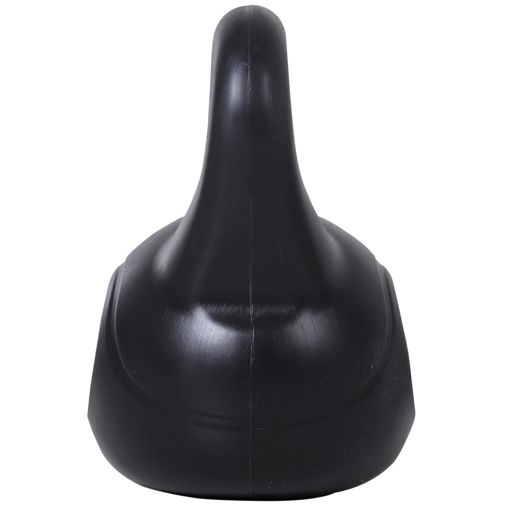 EasyComfort Kettlebell 12kg per Sport e Fitness con Base Piatta e Impugnatura, Kettlebell Pesi per Allenamento Home Gym Casa e Palestra, 27x21x31 cm, Nero