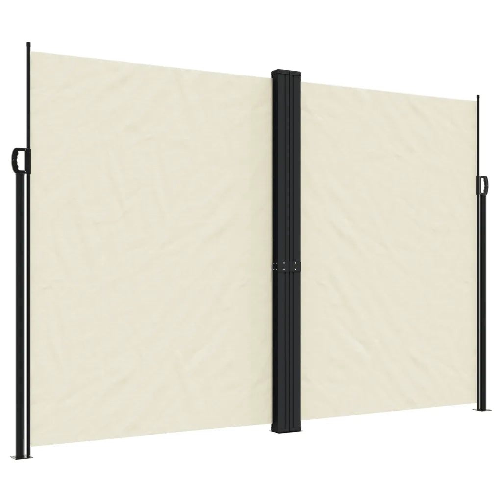Tenda da Sole Laterale Retrattile Crema 220x1200 cm 4004865