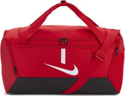 Borsa sportiva unisex nero/bianco piccola con taschino aggiuntivo