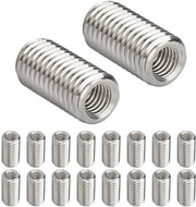 Set di viti a dado 20 pezzi - M8 maschio a M6 femmina - Acciaio inossidabile - Corrosione resistente - Carico di sollecitazione - Installazione semplice - Reducente per viti