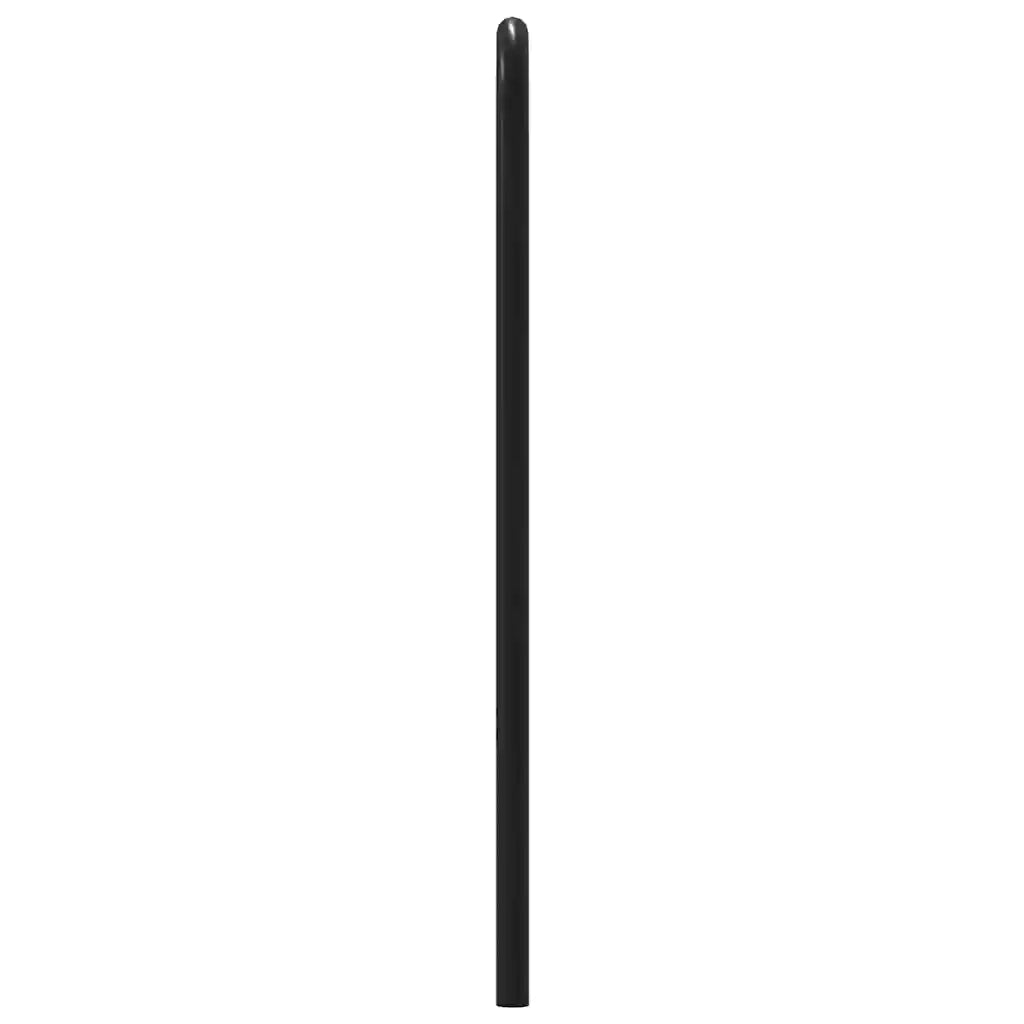 Testiera di Ricambio Rovere Fumo 160 cm in Acciaio e Legno Multistrato 4100244