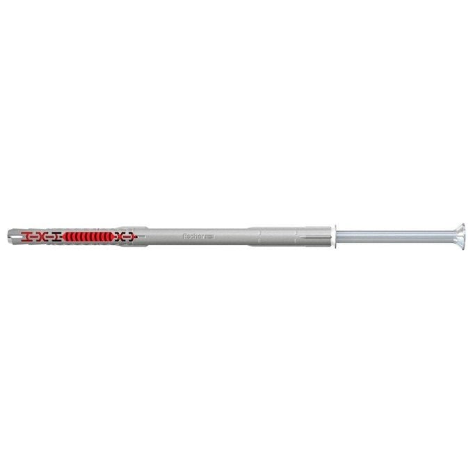 Fischer 562159 DuoXpand T Tassello Prolungato Bimateriale con Vite Premontata 10x160 mm Attacco T40 colore Grigio