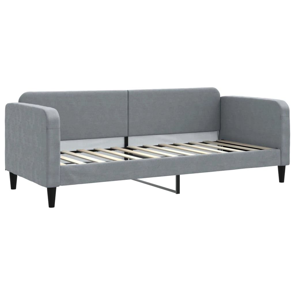Divano Letto con Materasso Grigio Chiaro 80x200 cm in Tessutocod mxl 98448