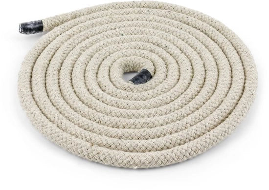 Tessuto di Cotone 3 Metri - Diametro 12 mm - Adatto a Tutte le Età - Duraturo - Multifunzionale per Tutte le Età