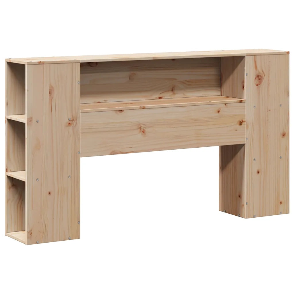 Letto Libreria senza Materasso 135x190 cm in Legno di Pino 3321846