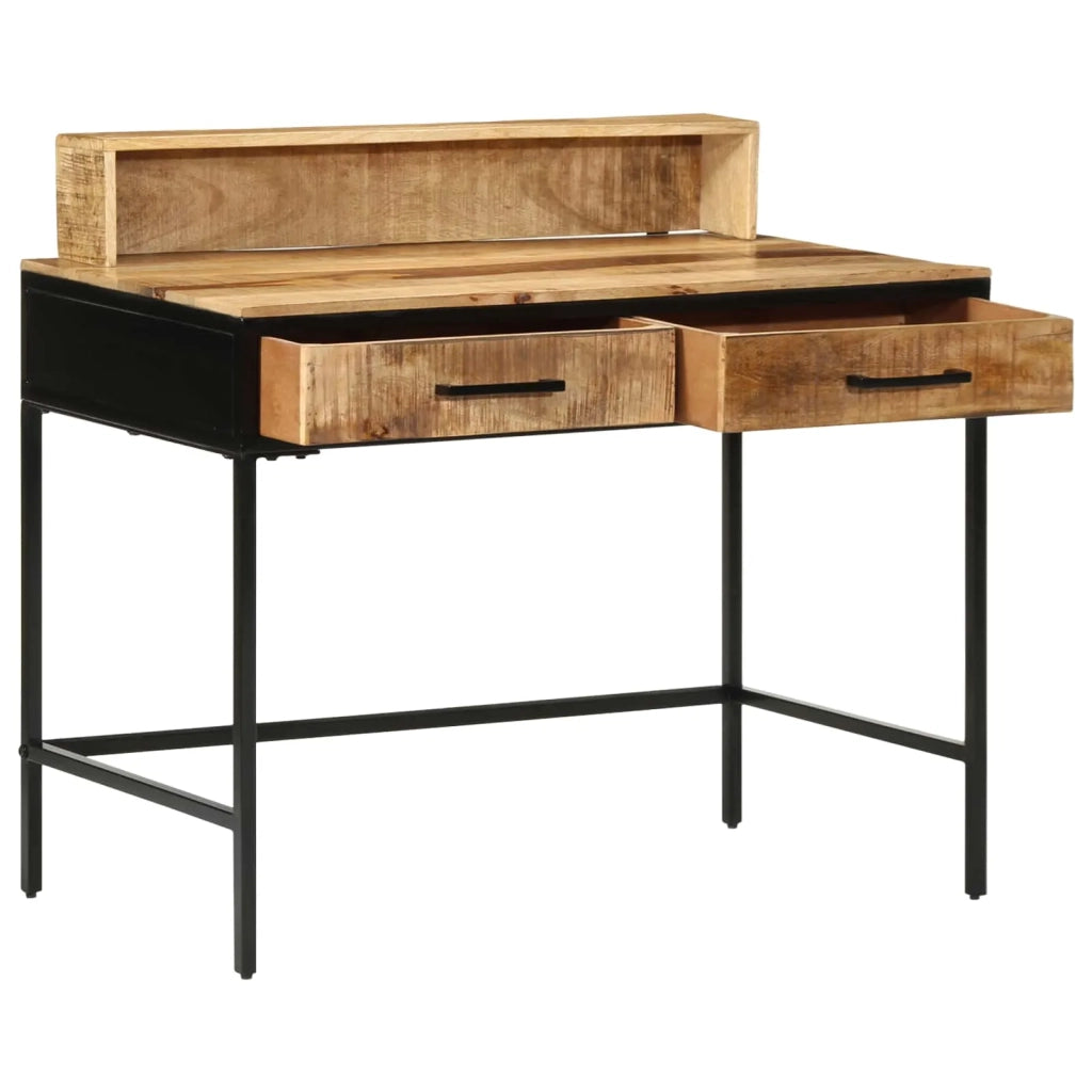 Tavolo Consolle | Tavolo d'Ingresso con cassetto Marrone 100 x 55 x 89.5 cm
