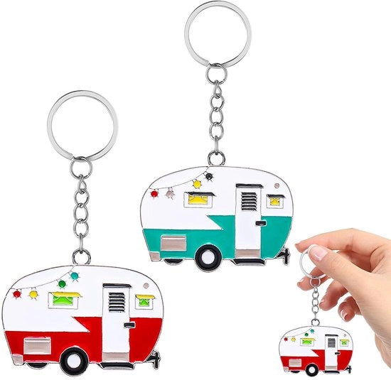 Accessori per chiave per caravan - Chiave per caravan in stile retro - Accessorio per chiave per camper - Chiave per camper - Chiave per auto - Fai da te - Ideale regalo per camperisti - Facile da utilizzare