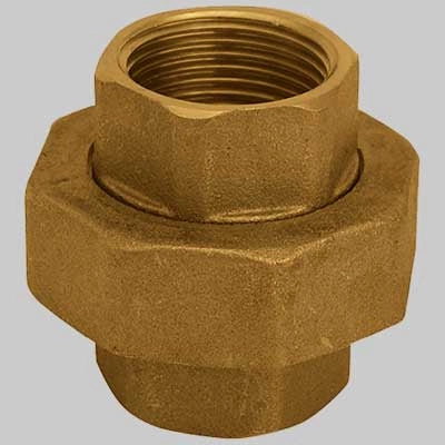 BOCCHETTONE FEMMINA/FEMMINA OTTONE GIALLO  3/4 x 3/4     MADE IN ITALY