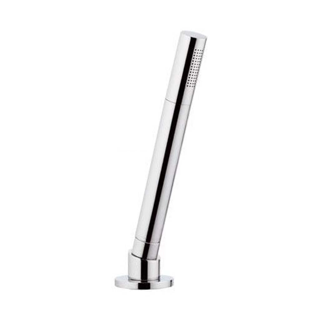 Rubinetto per bordo vasca made in italy serie suvi, dotato di doccetta minimale