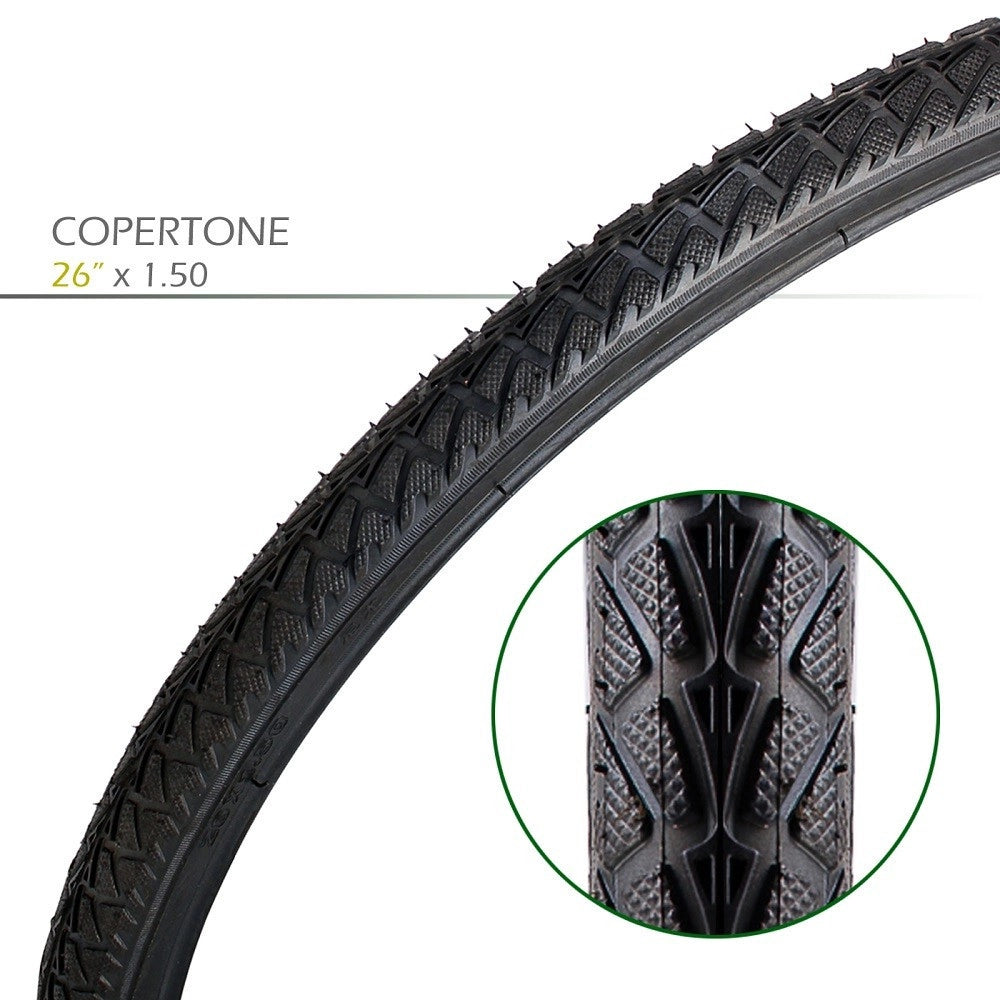 Trade Shop - Copertone Copertura Ruota Pneumatico Per Gomme Bicicletta Bici 26" X 1.50 3963 -
