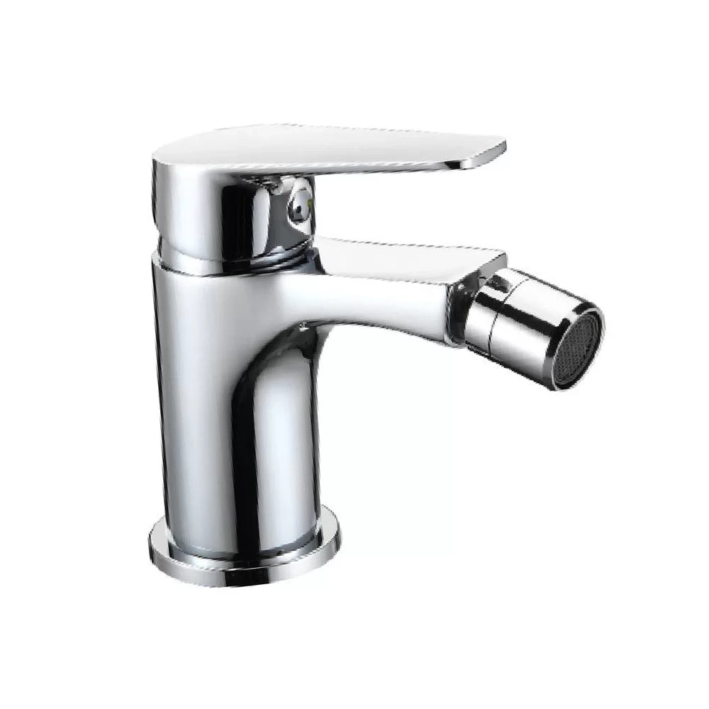 Miscelatore bidet cromato con leva in metallo - Serie Eureka