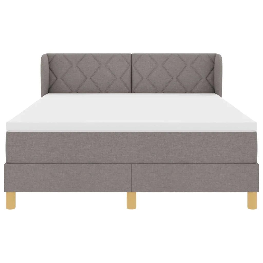 Letto a molle con materasso Talpa 140 x 190 cm Tessuto 3340273