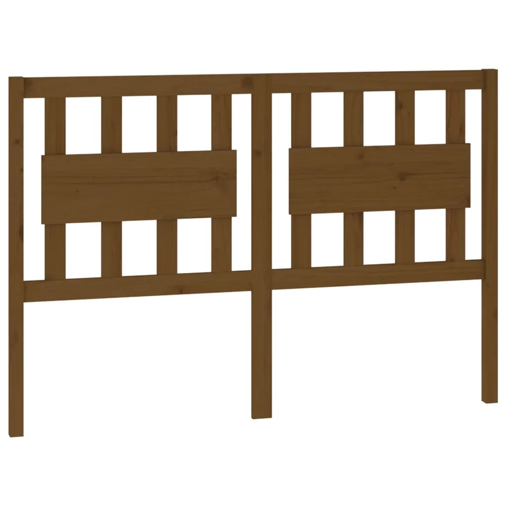 Testiera | Testata per Letto ambra 125,5x4x100 cm Legno Massello di Pino