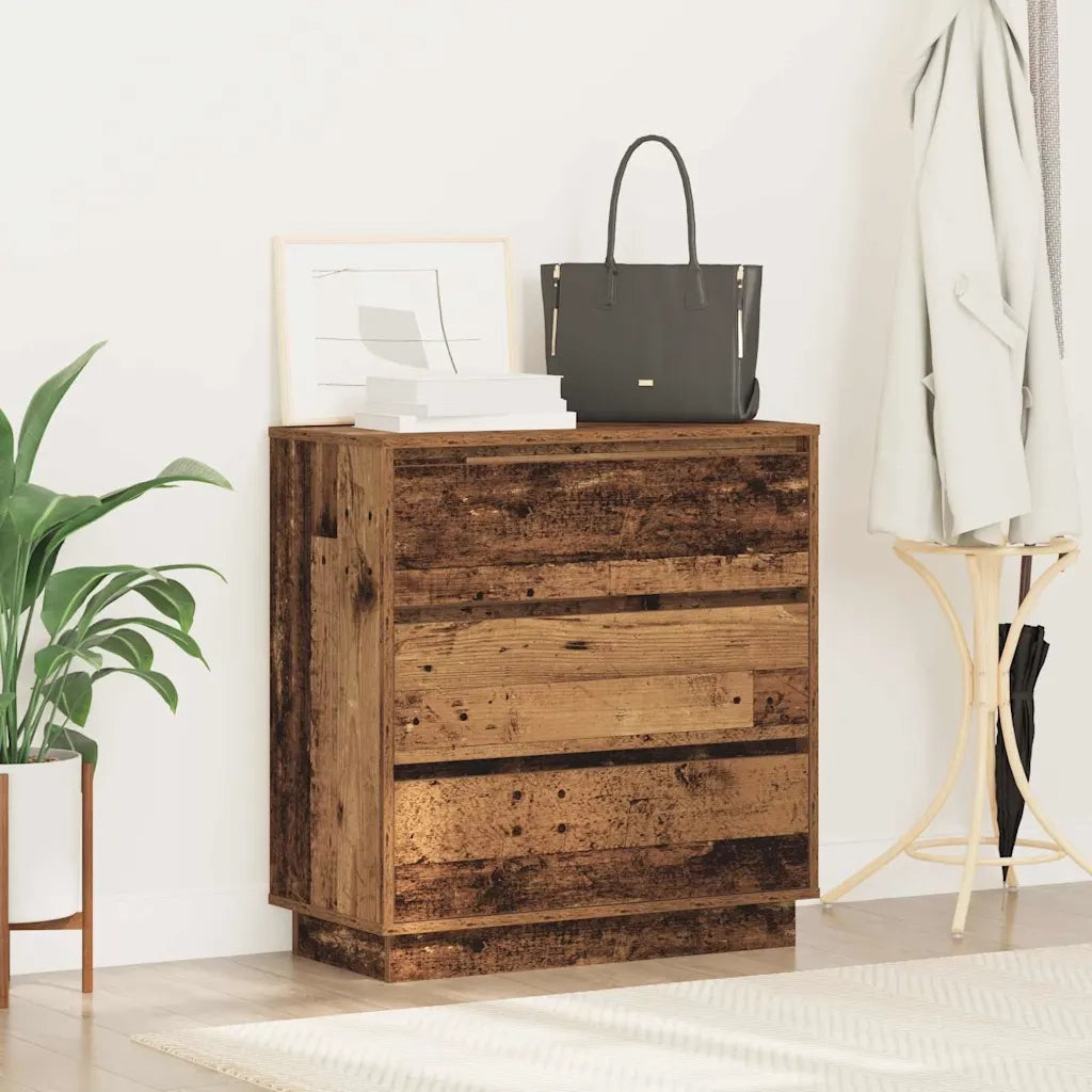 Armadio da Notte con cassetto Legno vecchio 71 x 34,5 x 75 cm 869640