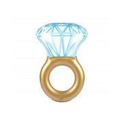 Trade Shop - Canotto Anello Diamante Gonfiabile Salvagente Materasso Ciambella Mare Piscina -