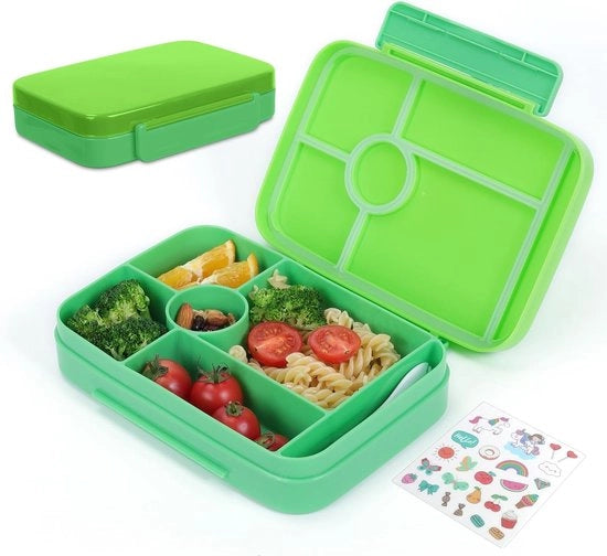 Borsa di pranzo per bambini con contenitori, borsa di snack per ragazze e ragazzi, perfetta per la scuola, asilo e uscite