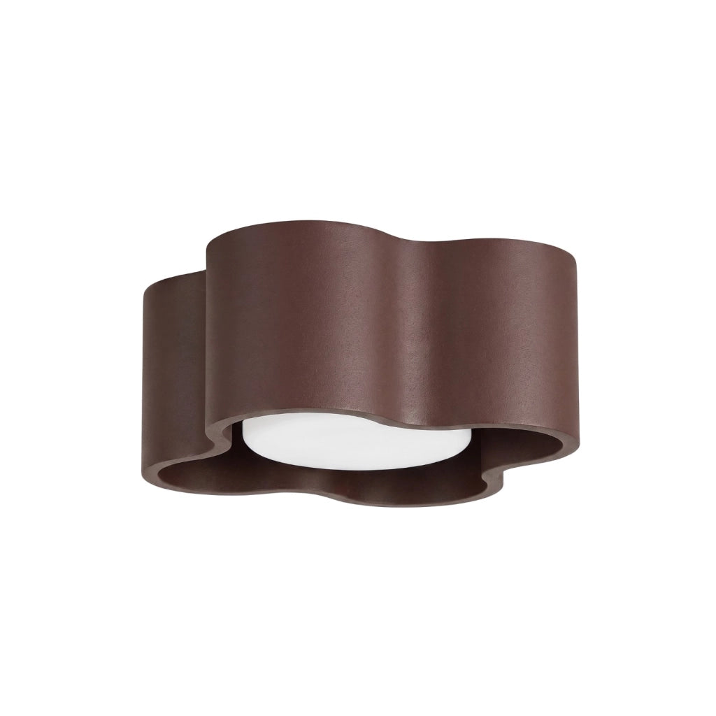 Plafoniera OVIO 1 marrone Gx53