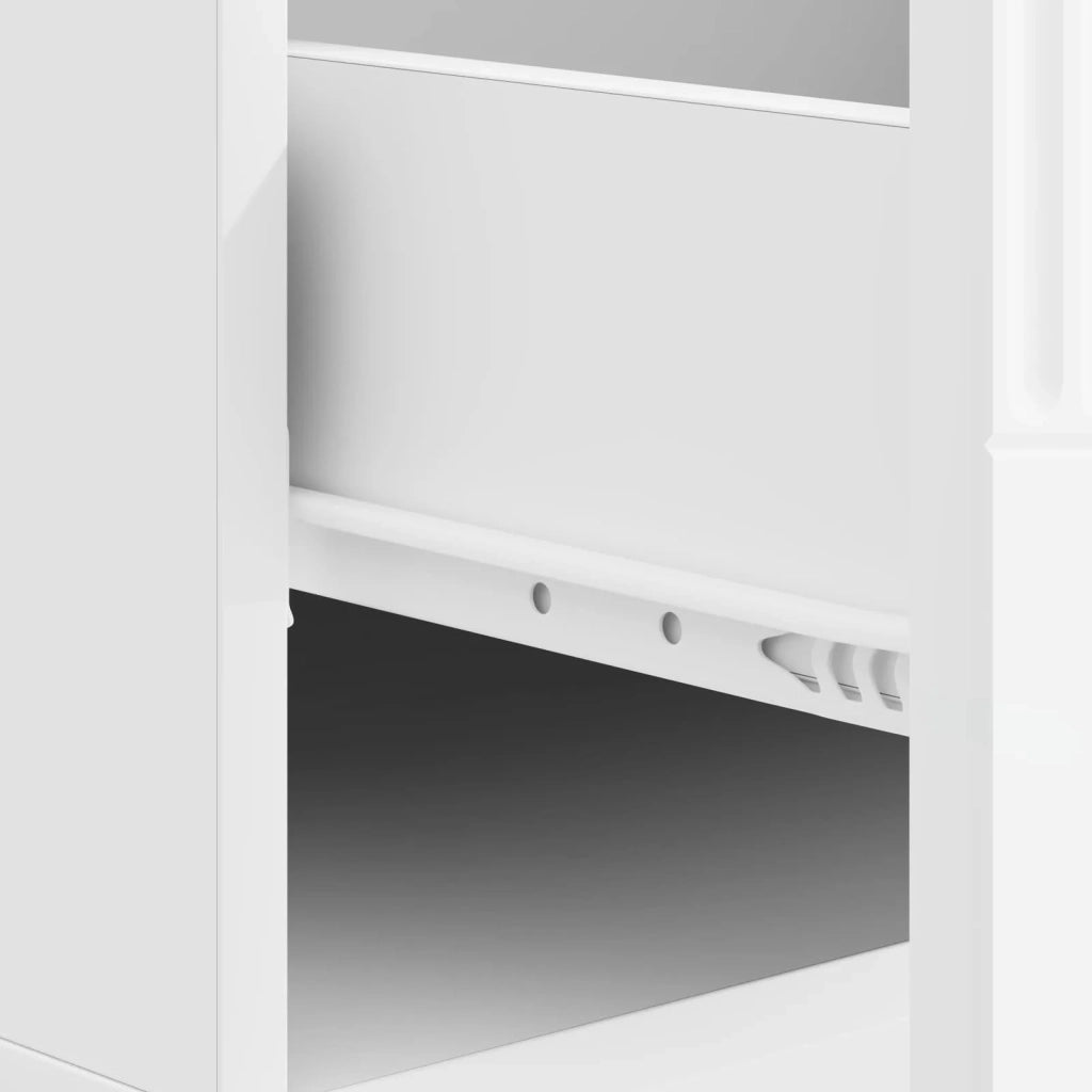 Tavolino da salotto Bianco 49 x 50 x 37 cm Legno ingegnerizzato 895425